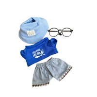 Magideal - Ropa Para Muñecas De 15Cm, Lindo Traje Con Ropa Para Muñecas, Tocado Elegante, Regalo Para Niñas, Vestido De Muñeca, Ropa Para Muñeca Para Niña, Muñec Estilo A