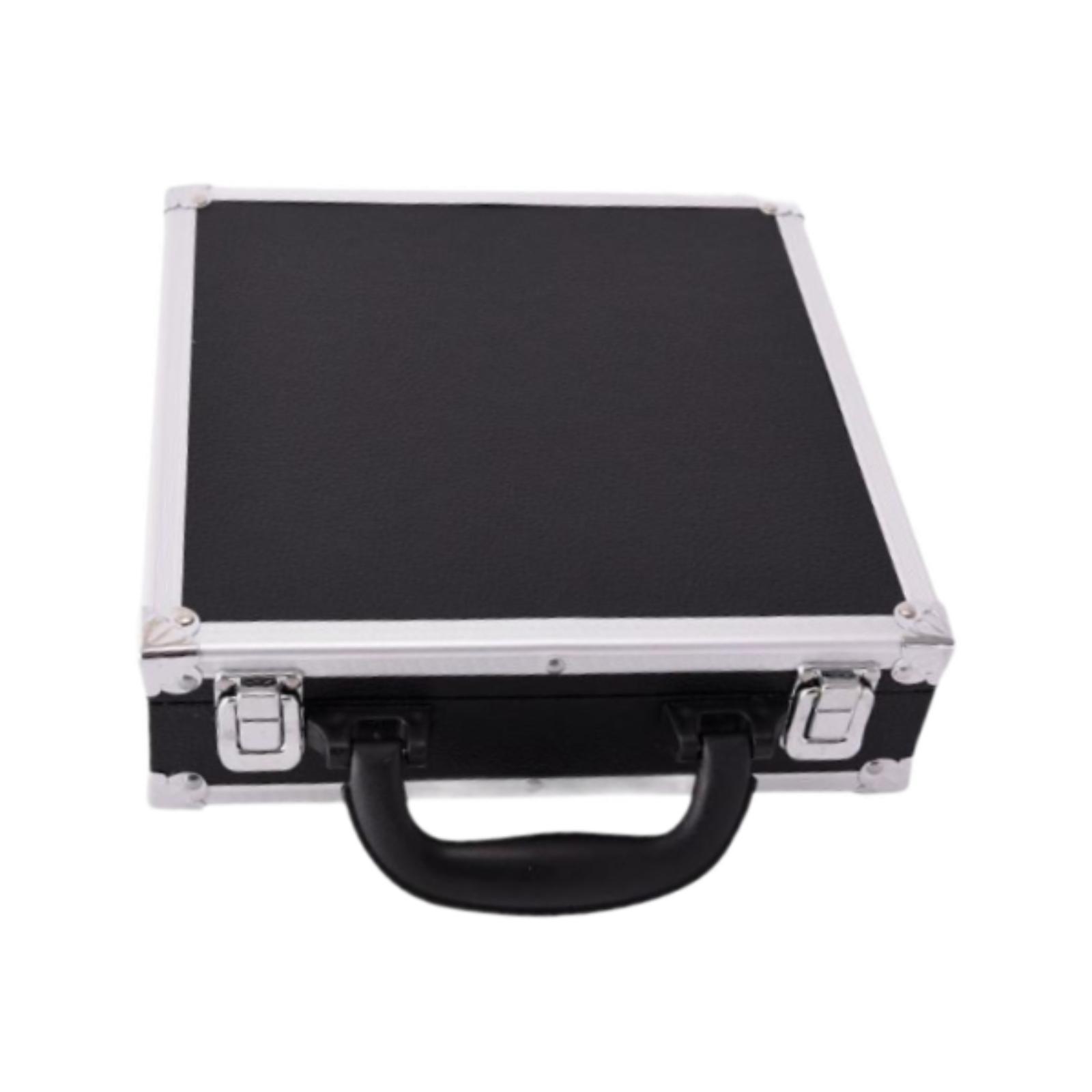 Magideal - Caja De Almacenamiento De Bolas De Billar, Estuche Rígido Con Asa De Transporte, Bolsa De Transporte Acolchada Portátil Para Piscina De 16 Bolas Para