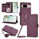 thumbnail image 1 of Funda Cartera para Google Pixel 8A con Bolsillo para Billetes, Morado Oscuro, 1 of 6