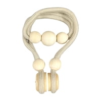 Pack De 02 Sujetadores Magnéticas Para Cortinas Beige