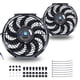 thumbnail image 1 of Electroventilador para radiador FGJQEFG universal 12 V 80 W, 1 of 3