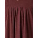 thumbnail image 5 of Agnes Orinda Tops de Mujer de Talla Grande Blusas de Mujer con Manga Larga Cuello en V con Pliegues Frontales Talla 4X Burdeos, 5 of 6