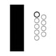 thumbnail image 1 of Funda Termorretráctil Resistente Al Desgaste, Protectora, Versátil, De Silicona Negra, 1 of 5