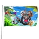 thumbnail image 1 of Talking Tom Bandera impresa con temática, regalo perfecto para fanáticos, amigos y familiares, y adecuada para actividades al aire libre e interiores, decoraciones de fiesta. 120*180CM, 1 of 6