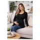 thumbnail image 3 of Polera Lactancia Maternidad Manga Larga Vero Negro negro L, 3 of 9