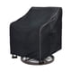thumbnail image 1 of Cubierta de la silla del patio - Cubierta de la silla del patio impermeable a prueba de intemperie, Cubiertas de muebles al aire libre para césped / jardín Chiar, Negro 70,3 cm de longitud x, 1 of 3