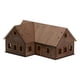 thumbnail image 2 of Kits de modelo de construcción de arquitectura a escala 1:72, colección de materiales de construcción de paisaje, adornos, escala Oo, desmontaje para Estilo B, 2 of 5