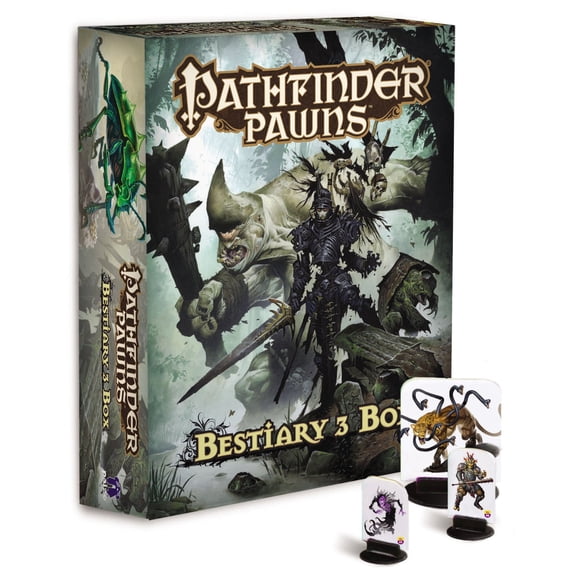 Caja Pathfinder Pawns Bestiary 3 con más de 300 peones de criaturas