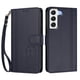 thumbnail image 3 of Funda Cartera Trébol para Samsung Galaxy S22 Plus con Ranuras Tarjetas y Carga Inalámbrica Azul oscuro, 3 of 6