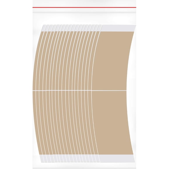 Cinta Walker Tape Natural Hold Contour Shape C, 36 piezas