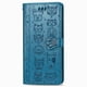 thumbnail image 4 of Funda Cartera FOXDOCK para OPPO A5 2020 / A9 2020 , Flip PU con Relieve de Gatos y Perros, Tarjetero y Soporte, 4 of 6
