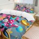 thumbnail image 1 of Minnie MouseCartoon Collection 3-Piece Comforter Set, Personalized Bedding Decor for Kids And Teens Bed Sheets, 1 of 5