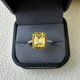 thumbnail image 3 of Anillo de Compromiso Amarillo/rosa de 4 Quilates para Mujer Corte Esmeralda Diamante Simulado Banda de Boda CZ Anillo de Promesa de Boda, 3 of 7