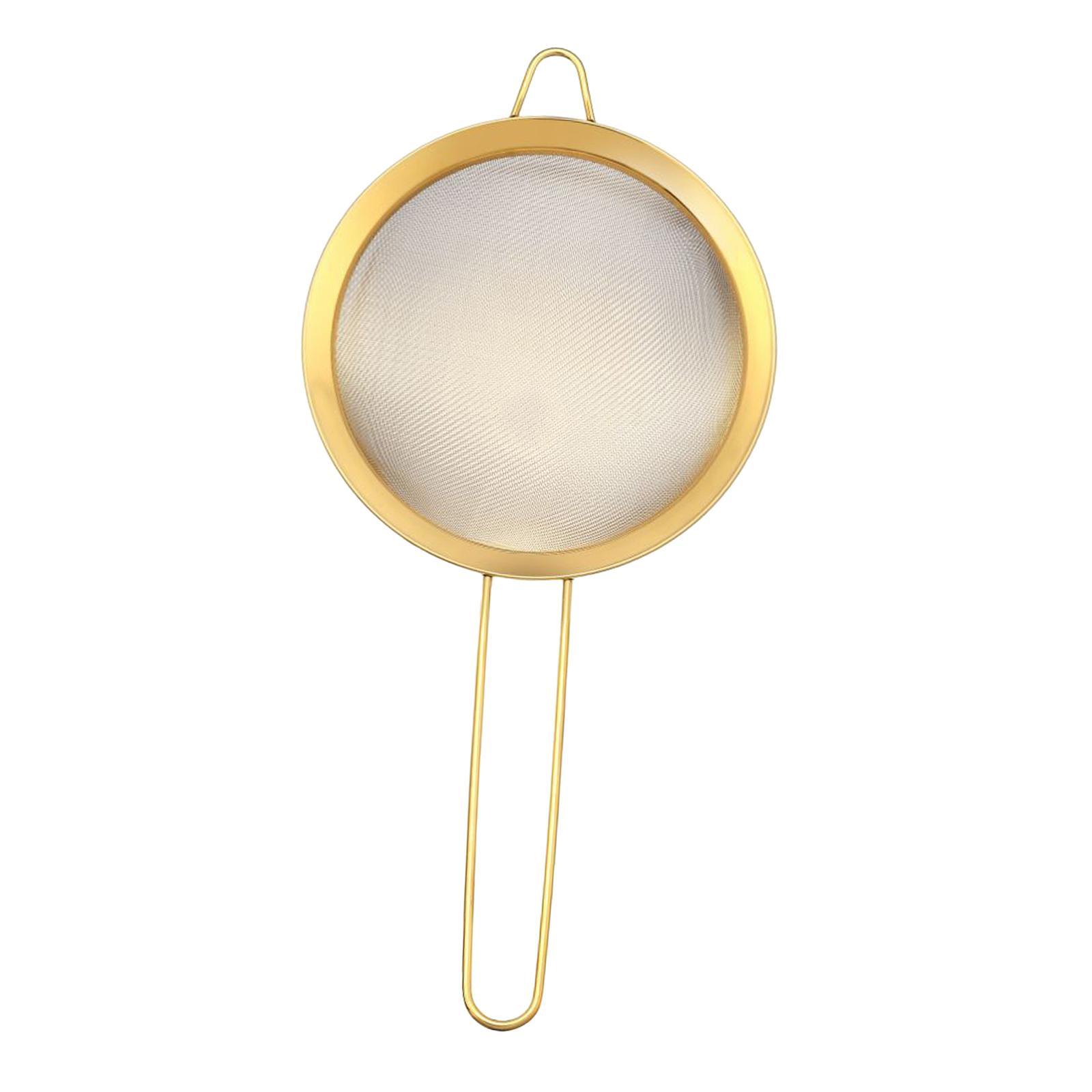 Bothyi - Colador Fino, Cómodo Colador De Alimentos Multifuncional Para Espuma, Harina, Jugo, Diámetro 18Cm