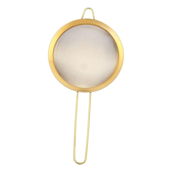 Colador Fino, Cómodo Colador De Alimentos Multifuncional Para Espuma, Harina, Jugo, Diámetro 18cm