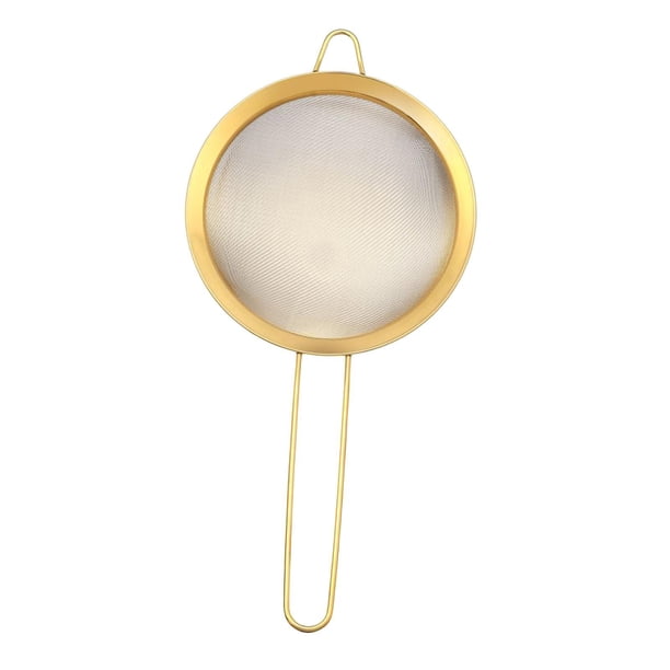 Colador Fino, Cómodo Colador De Alimentos Multifuncional Para Espuma, Harina, Jugo, Diámetro 18cm