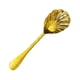 thumbnail image 1 of Cucharas Para Servir En Forma De Concha Para Bufé, Ideal Para Fiestas En Casa, Catering, Color Dorado., 1 of 5