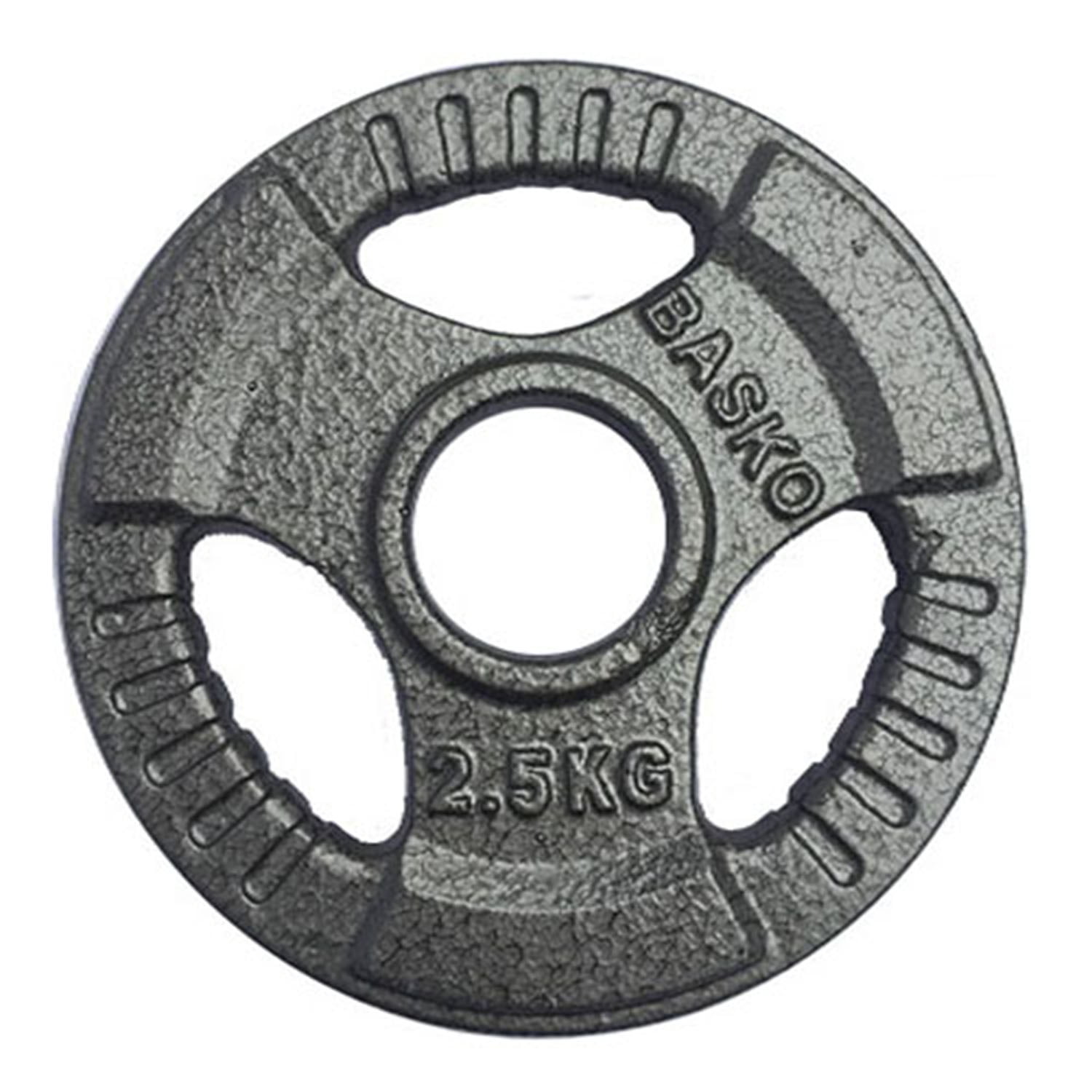 Basko Fitness - Discos Olimpicos Acero Par 2,5 Kg