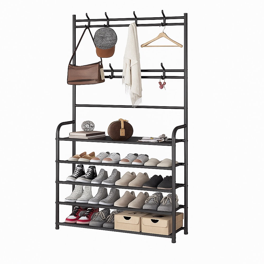 Citotools - Organizador De Calzado Zapatos 5 Niveles Zapatero Perchero Color Blanco