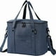thumbnail image 1 of Stay Cool and Stylish with Our Insulated Lunch Tote - Perfect for Work, Office, Picnic, Beach, and Travel - Large, Reusable, and Comes with a Water Bottle Holder - 1pc, 1 of 5