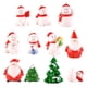 thumbnail image 2 of 11x Figuras En Miniatura Navideñas Adornos En Miniatura De Resina Para Recuerdos De Fiesta, 2 of 2