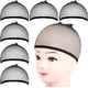 thumbnail image 1 of Fandamei - 6 gorros de peluca de malla negra, 6 gorros de malla para el cabello, gorros de tejido de forro para mujeres, hombres y niños, gorros de peluca para Halloween y cosplay, 1 of 7