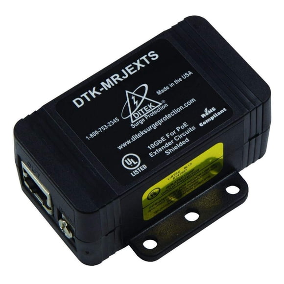 Regleta Ditek DTK-MRJEXTS Extensor PoE 10GbE de un canal