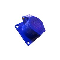 Enchufe Industrial Hembra Embutido 2P+T 16A Ip44 220V Fsl