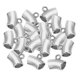 thumbnail image 5 of 50 Uds. Colgante De Collar De Cuentas De Agujero Grande Tubular Para Hacer Joyería Plateada, 5 of 5