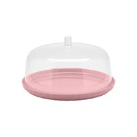 Ou - Porta Torta Rosado 30 Cm