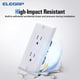 thumbnail image 3 of Toma Decorativa ELEGRP 15A 125V Brillo Blanco 20 Unidades, 3 of 3
