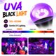 thumbnail image 5 of Bombilla LED de Luz Negra RUENVUE 12W UVA 385‑400nm (Pack de 2), 5 of 7