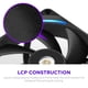 thumbnail image 3 of Ventilador de caja NZXT F140X Performance 140 mm PWM RGB negro, 3 of 9