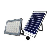 Importclick - Foco Led 100W Ip66 Panel Solar Control Remoto