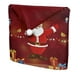 thumbnail image 1 of Pack 6 fundas de respaldo de sillas navidad con pompón 25n9, 1 of 3
