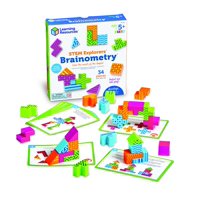 Learning Resources - Recursos De Aprendizaje De Juguetes Stem: Brainometría Para Exploradores Stem, 34 Piezas