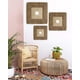 thumbnail image 4 of Pantalla decorativa de pared Gems SGS4146-76F marrón hecha a mano, 4 of 5