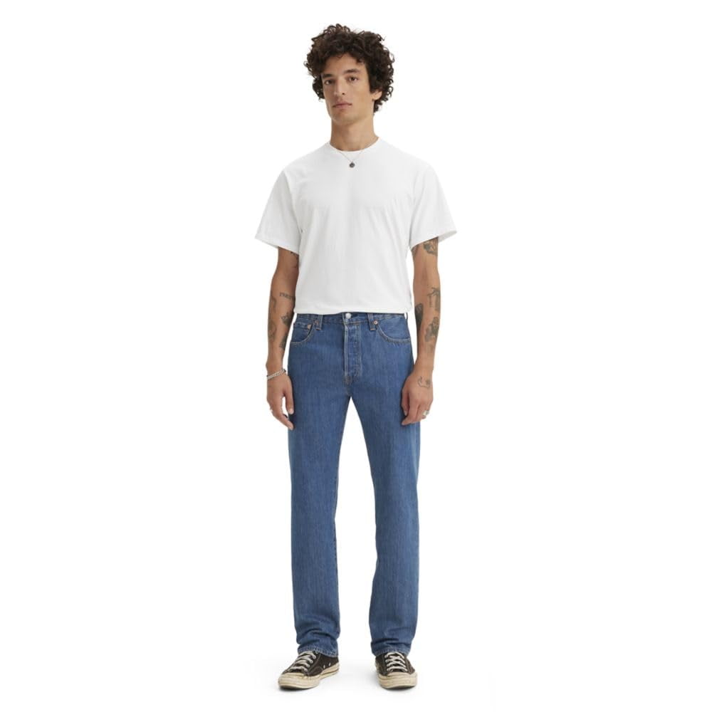 Pantalón Jeans Levi's 501 Original Fit, Lavado Medio, 32w X 32l