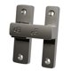 thumbnail image 3 of Pestillo De Puerta De 180 Grados, Cerradura De Perno Para Puertas, Para Jardín, Interior, Exterior, Oficina, Gris, 3 of 5