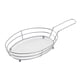 thumbnail image 1 of Canasto Para Freír Colador De Alimentos Multiusos Canasto De Comida Para Restaurante Barbacoa Cocina Plata, 1 of 3