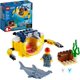 thumbnail image 3 of Minisubmarino LEGO City Ocean de juguete 60263 con tesoro pirata, 3 of 7