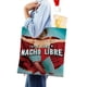 thumbnail image 4 of Cartera de Tela Desmarcar Nacho Libre 38x45cm, 4 of 6