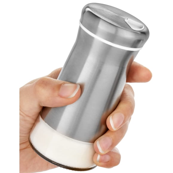 Dispensador de Sal Kitchen-GO de 11 cm Ajustable de Acero Inoxidable