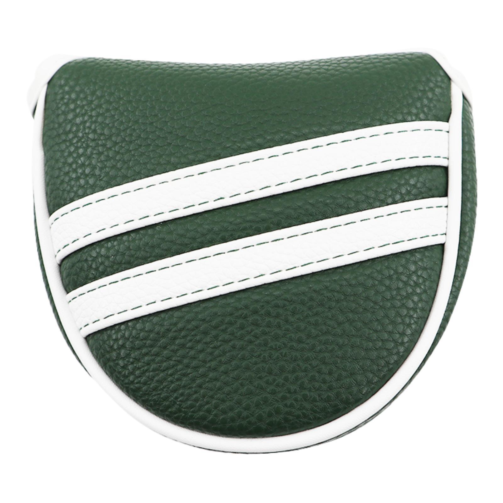 Magideal - Funda Para Palo De Golf, Funda Para Cabeza De Palo De Golf, Funda Para Palo De Golf Para Hombre Y Mujer, De Piel Sintética Para Exteriores, Se Adapta Verde