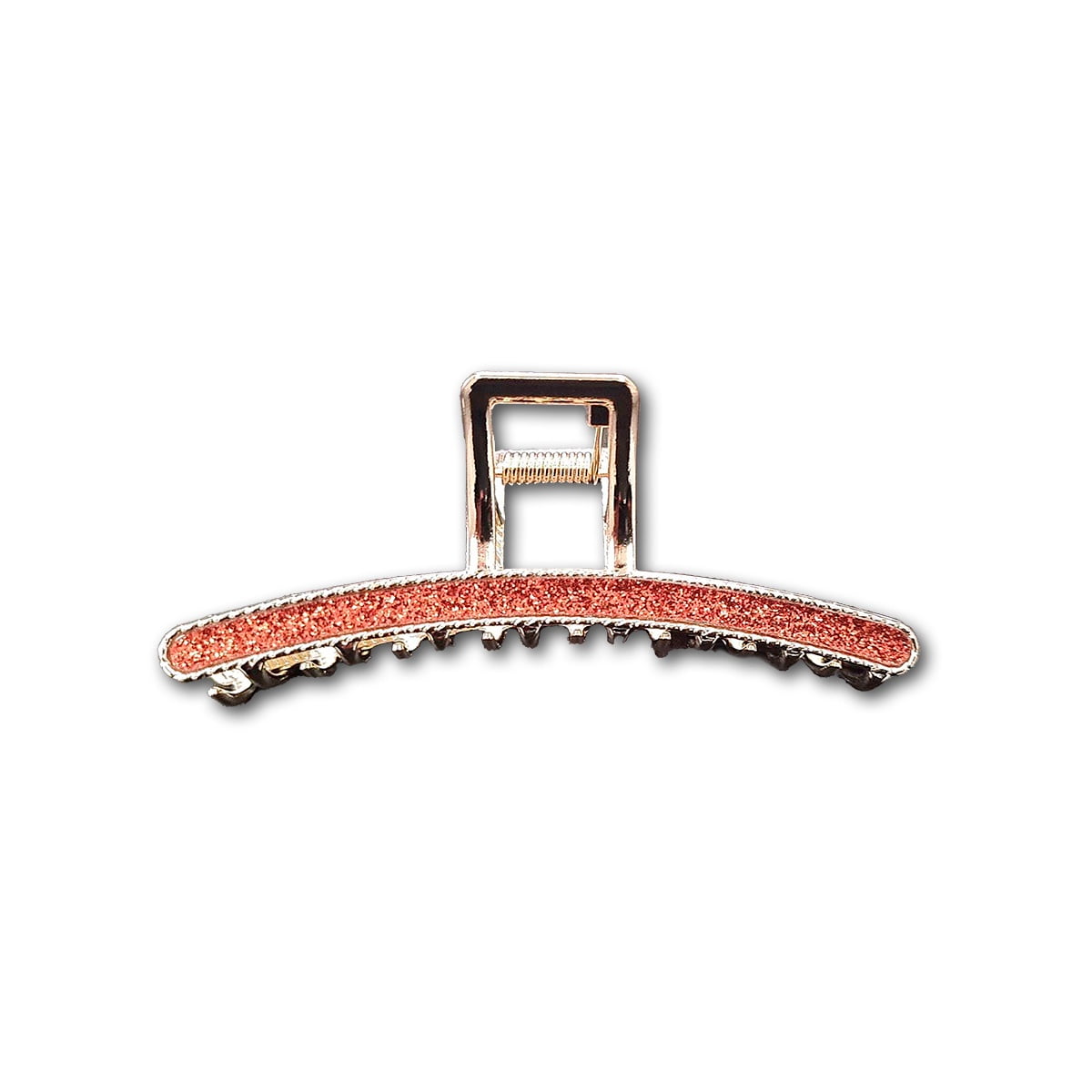 Besty - Traba Metálica Garra Tiburón Cabello Brillo Intenso Cobre