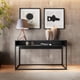 thumbnail image 2 of Mesa De Arrimo Home Design Negro Mate, 2 of 3