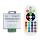 thumbnail image 4 of Controlador de luces LED Minbow DC 12 V-24 V 18 A con control remoto RGB de 24 teclas, 4 of 8