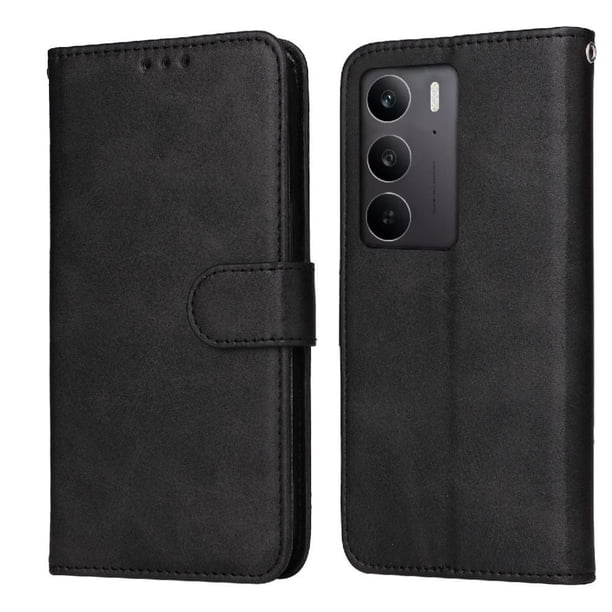 Funda Billetera para Realme C75 4G/5G con Porta Tarjetas y Soporte Ajustable Azul