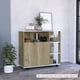 thumbnail image 1 of Mueble De Cocina Auxiliar 2 Puertas Duna Y Blanco 90x100x40 Cm, 1 of 3