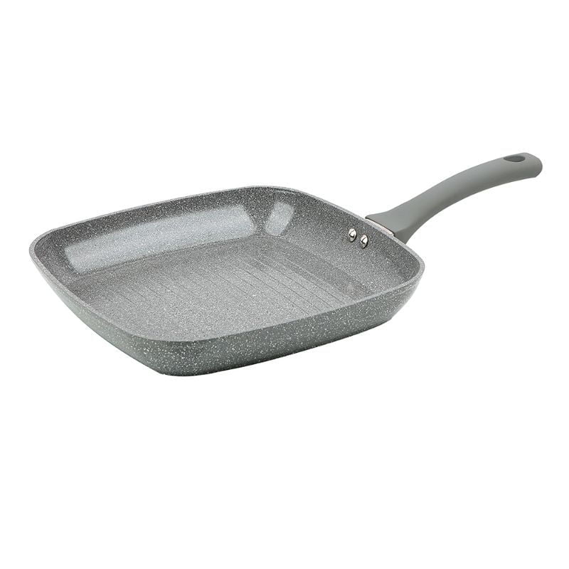 Grill 28 Cm Aluminio Cerámica Gris 1 Piezas 1 Un Mainstays